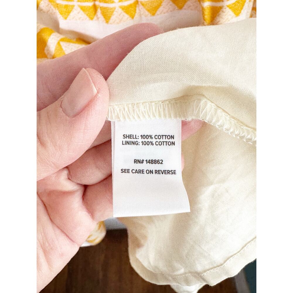 Torrid Belle Isle Bell Sleeve Mini Dress White Yellow Stripe NEW Size 3 3X Boho - Picture 10 of 16